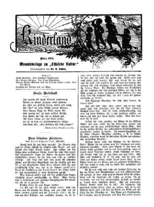 Von blinden Kindern