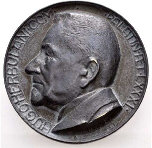 Medaille auf Hugo Rümelin