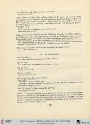 VII. Die Heiligen