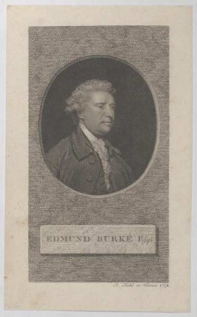 Bildnis des Edmund Burke