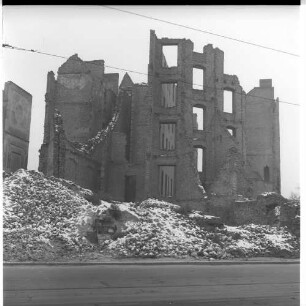 Negativ: Ruine, Nettelbeckstraße 18-19, 1952