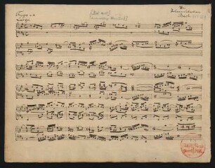 Fugen; org; h-Moll; BWV 869
