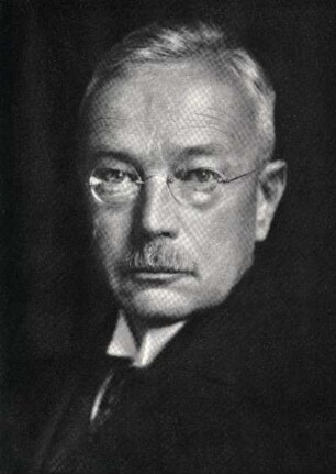 [Portrait of Erwin Baur]