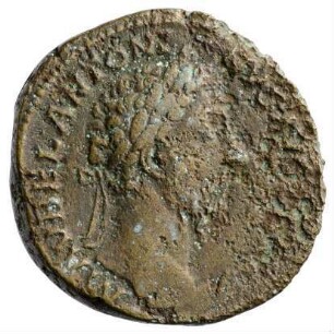 Münze, Sesterz, Dezember 177 bis Dezember 178 n. Chr.