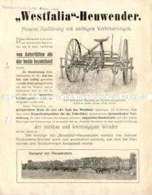 Heuwender "Westfalia"