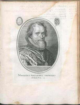 Mavritivs Nassavivs, Princeps Avriacvs, etc.