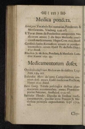 Medica pondera.