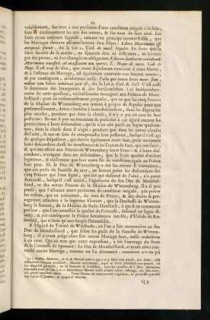 63-68, A l´égard du Traitté de Wildbade, où ...