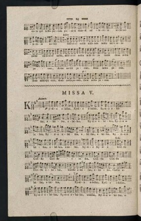 24-30, Missa V.