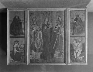 Madonna mit den Bischöfen Nikolaus und Stephanus