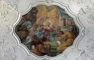 Die fünfzehn Geheimnisse des Rosenkranzes — Gewölbebild