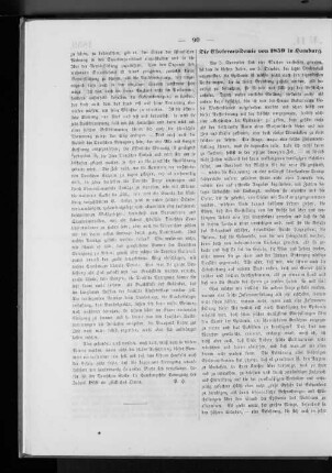 Die Choleraepidemie von 1859 in Hamburg.