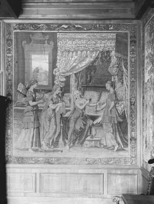 Gobelin mit allegorischer Darstellung