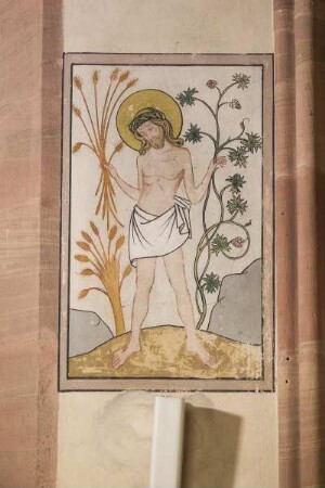 Christus mit eucharistischen Gaben