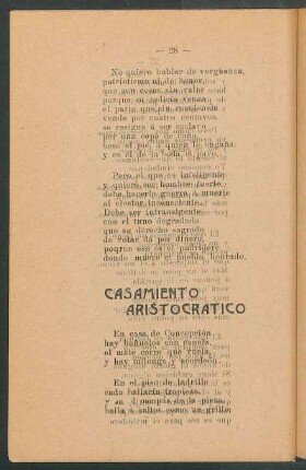 Casamiento aristocrático