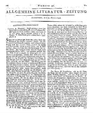 Iffland, A. W.: Allzu scharf macht schartig. Ein Schauspiel in fünf Aufzügen. Leipzig: Göschen 1795