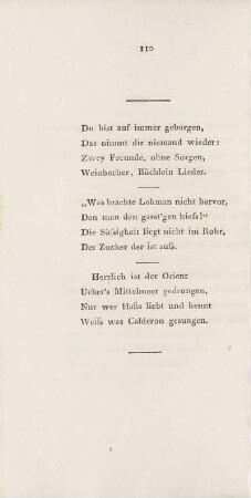 Du bist auf immer geborgen, ...