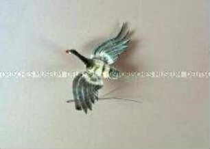 Christbaumschmuck: Graue Gans