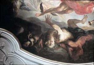 Merkur mit dem goldenen Apfel der Eris