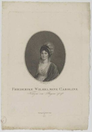 Bildnis der Friederike Wilhelmine Caroline, Königin von Bayern