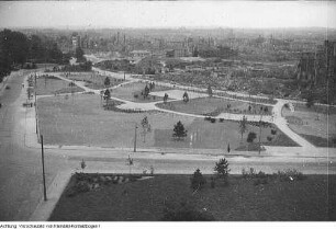 Dresden, Altstadt, Georgplatz, fertig gestellt, 1951