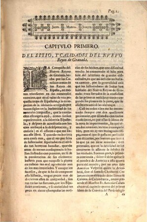 Historia General De Las Conqvistas Del Nuevo Reyno De Granada