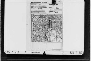 Mössingen (Forstbezirksnr. 413): Bildflugnr. 183 Flugstreifen , Erdrutsch 86, Bildflugcode 413183005, Maßstab 5
