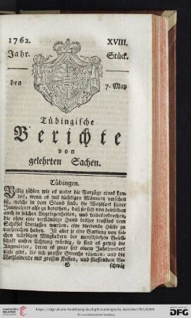 [XVIII.-XXI. Stück] (May 1762)