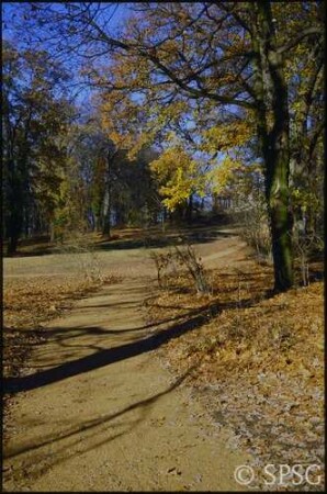 Potsdam, Park Sanssouci, Ruinenberg, Parkansicht.