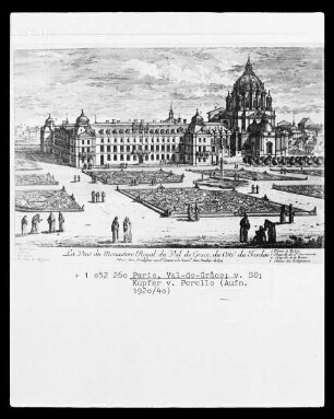 Paris, Val-de-Grâce, Ansicht der Kirche