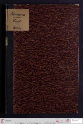 Nr. 582: Katalog / Theodor Ackermann Antiquariat: Faust und Faustverwandtes : Ahasver, Don Juan, Manfred, Marieken von Nymwegen, Merlin, Robert der Teufel, Theophilus, Twardowski, Virgilis ec.