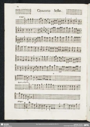 Concerto sesto