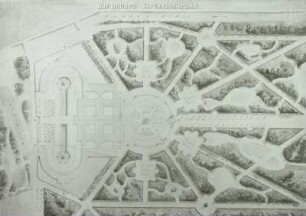 Entwurf für ein Hotel in Bad Ragaz, Lageplan