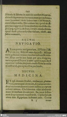 XXCVII. Navigatio