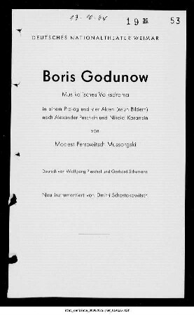 Boris Godunow