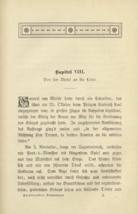 Kapitel VIII. Von der Mosel an die Loire