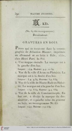 Maitre inconnu