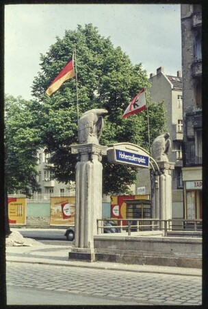 Eingang U-Bahnhof Hohenzollernplatz
