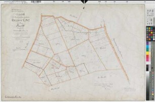 Seppenrade (Lüdinghausen), Zusammenlegung Leversum, Urkarte II Flur 28