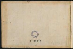 Stempel mit Archivsignatur