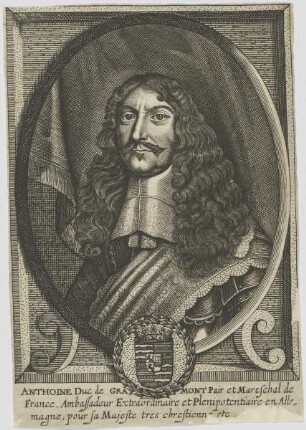 Bildnis des Anthoine Duc de Gramont