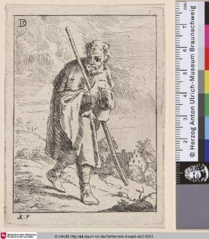 [Bauer mit Stock und Hut; Peasant with a Staff an a Hat]