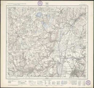 Meßtischblatt [8123] : Weingarten, 1914 : Weingarten. - 1:25000. - Stuttgart, 1914. - 1 Kt.