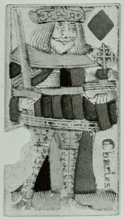 Spielkarte: König