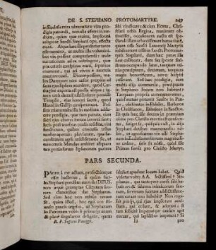 249-254, Pars Secunda