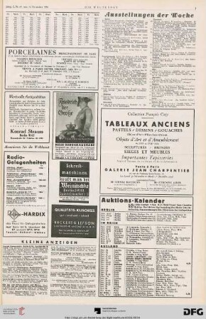 Nr. 45 (15. Nov. 1936), S. 3: Preisberichte