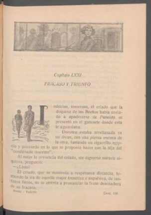 Capítulo LXXI - Fracaso y triunfo