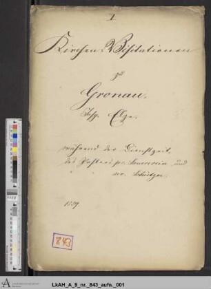 Gronau: Visitationsakten