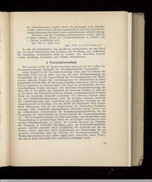 3. Provinzialverwaltung