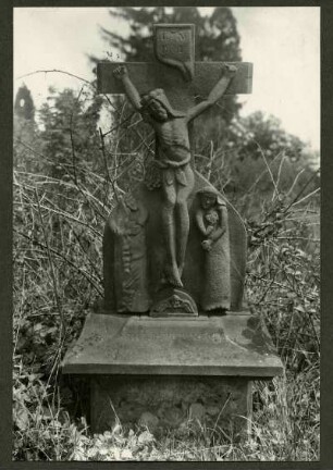 Friedhof. Grabkreuz 1840